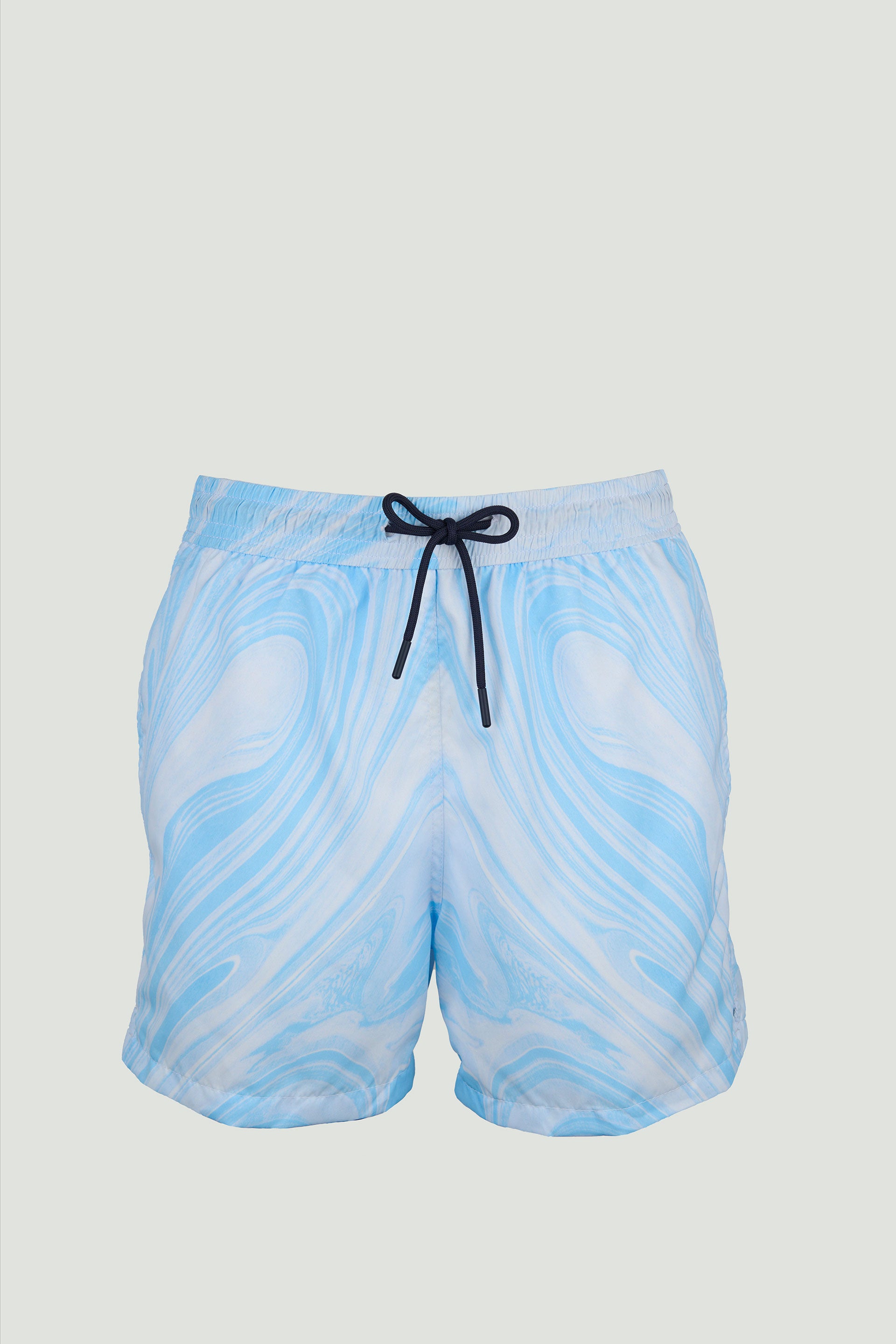 Sustainable Designer swim Trunks - Air Pattern