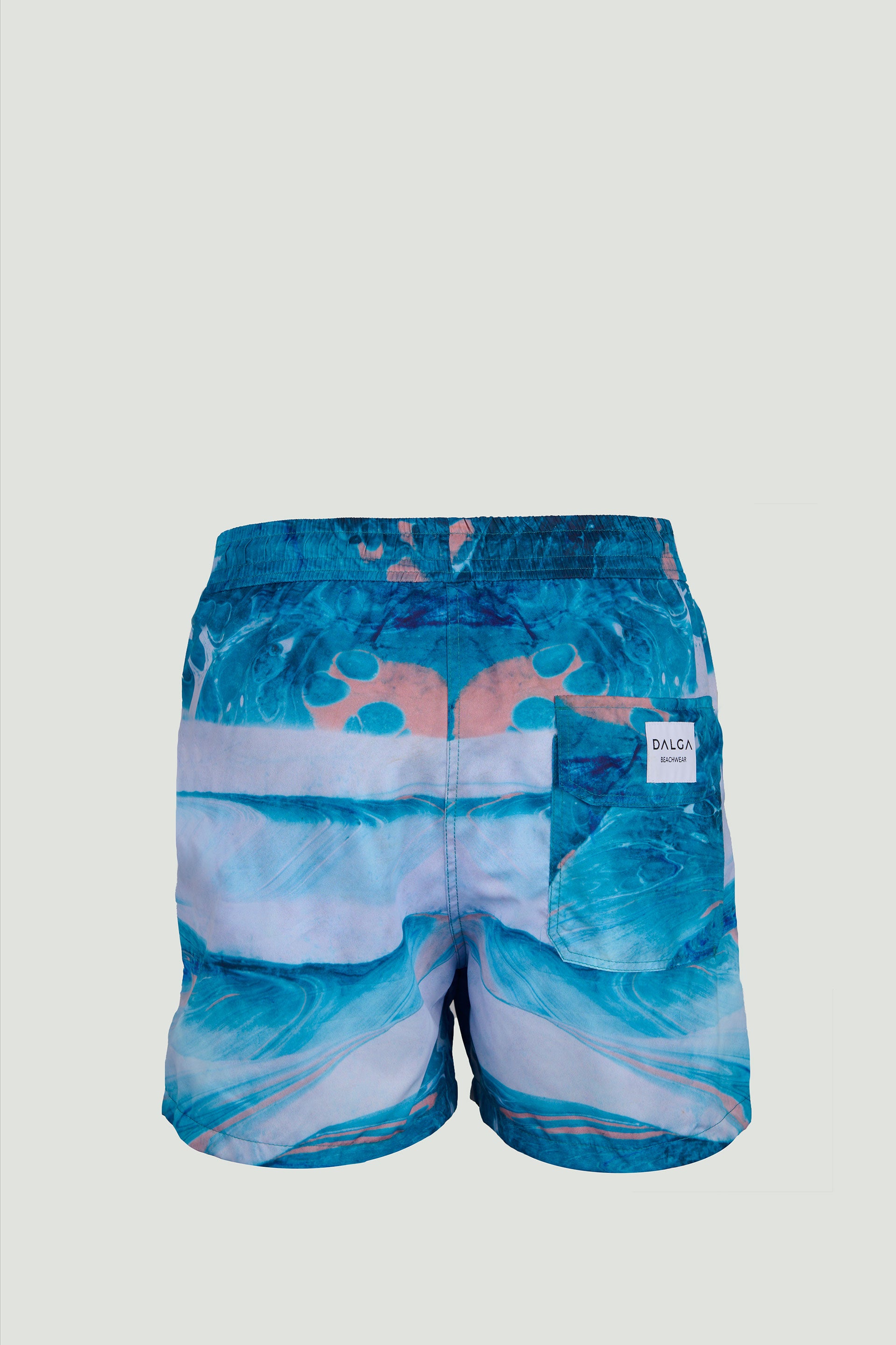 DALGA Sustainable Designer swim Trunks - Space Pattern