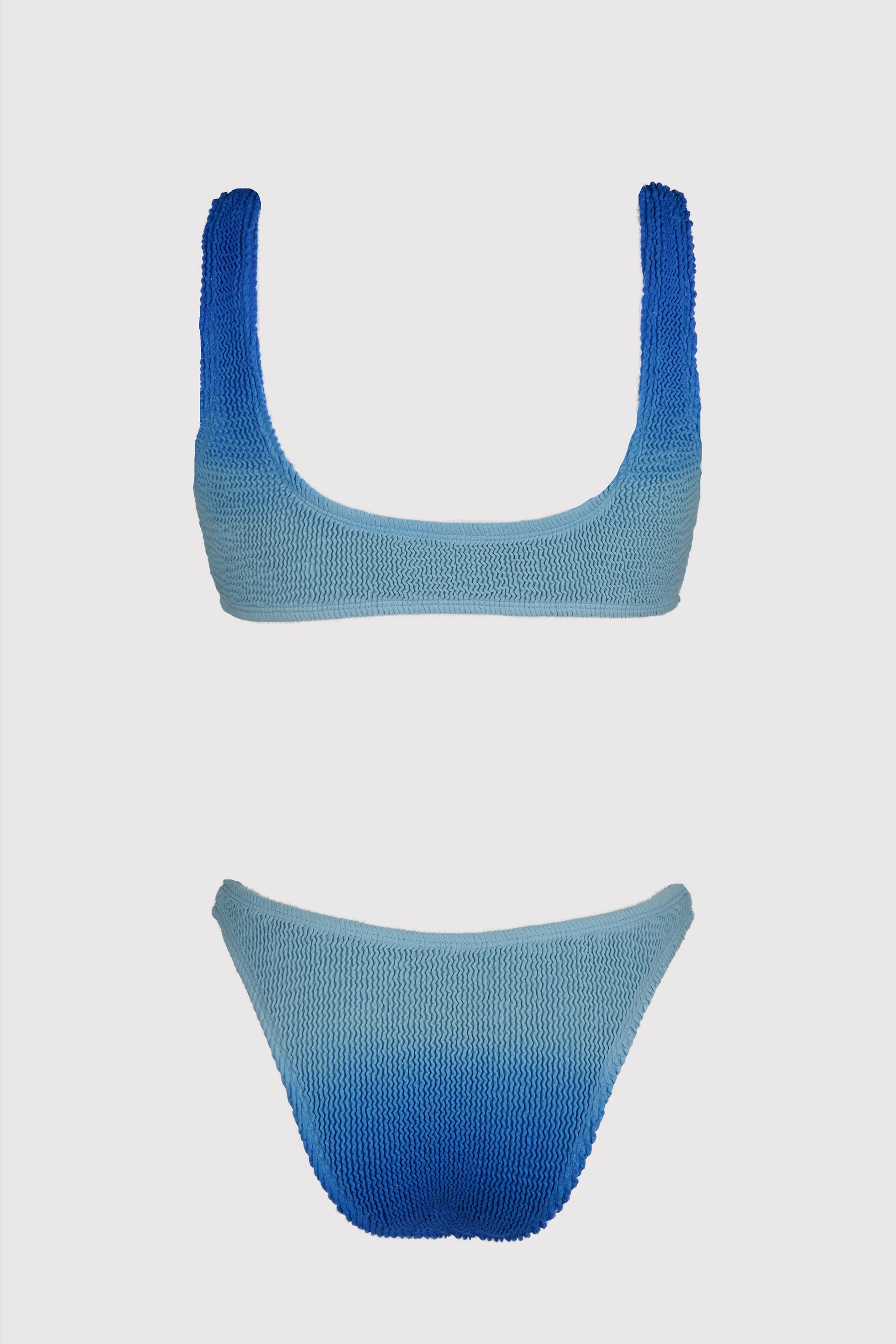 DALGA / Crinkle two-piece Ibiza bikini set