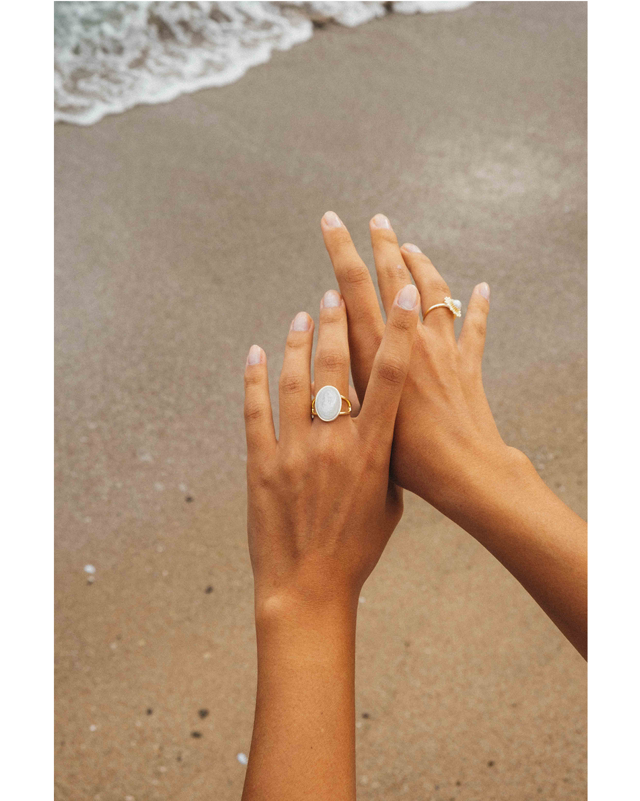 Ring mit Perlmutt