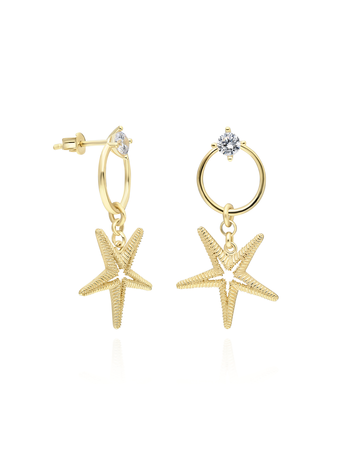 Star shape Earrings Yildiz