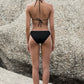 Tiefsitzende Bikini Höschen marmorisiert Seda
