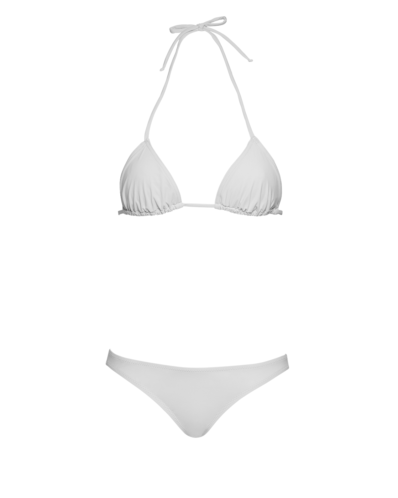 Triangel Bikini Set in Off-White