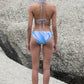 Tiefsitzende Bikini Höschen marmorisiert Seda