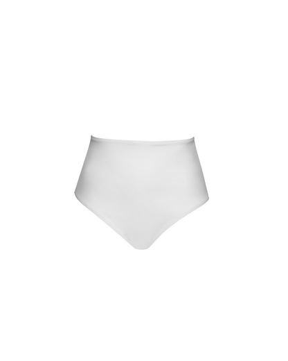 Highwaist Bikini Höschen in Off-White Gül